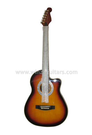39-дюймовая красочная гитара Western Cutaway Ovation (AFO931C)