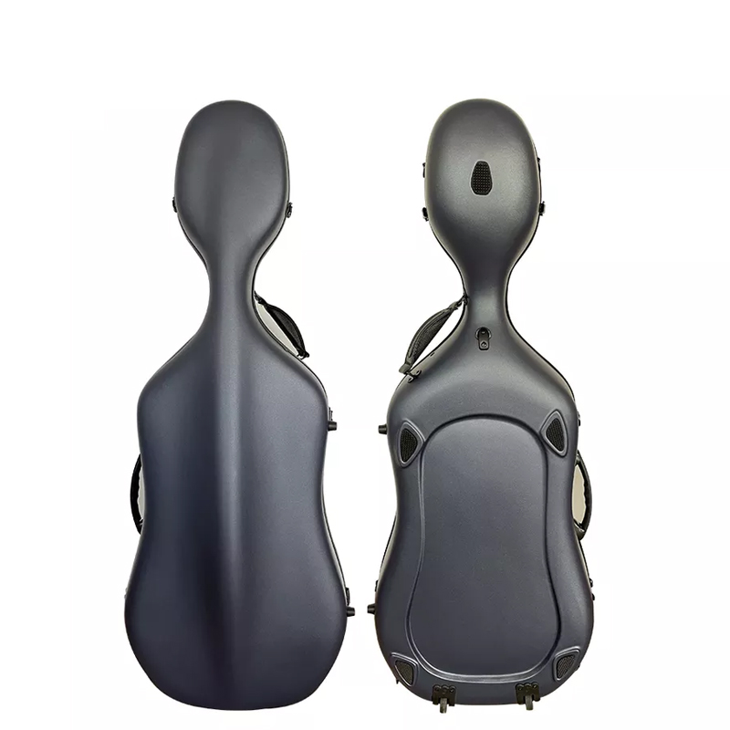 Глянцевый/матовый цветной футляр для виолончели 4/4-1/4, композитный пластиковый корпус (CSV-P305/P305M)