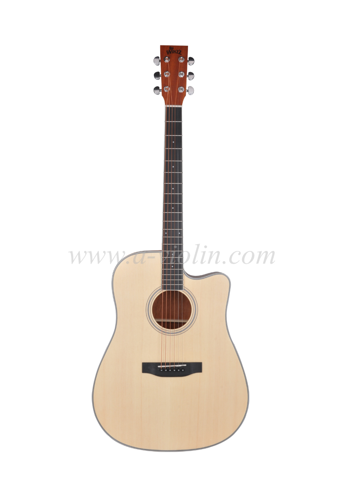 [Эйлин] Акустическая гитара с вырезом в форме D 41 дюйма (AF17C)