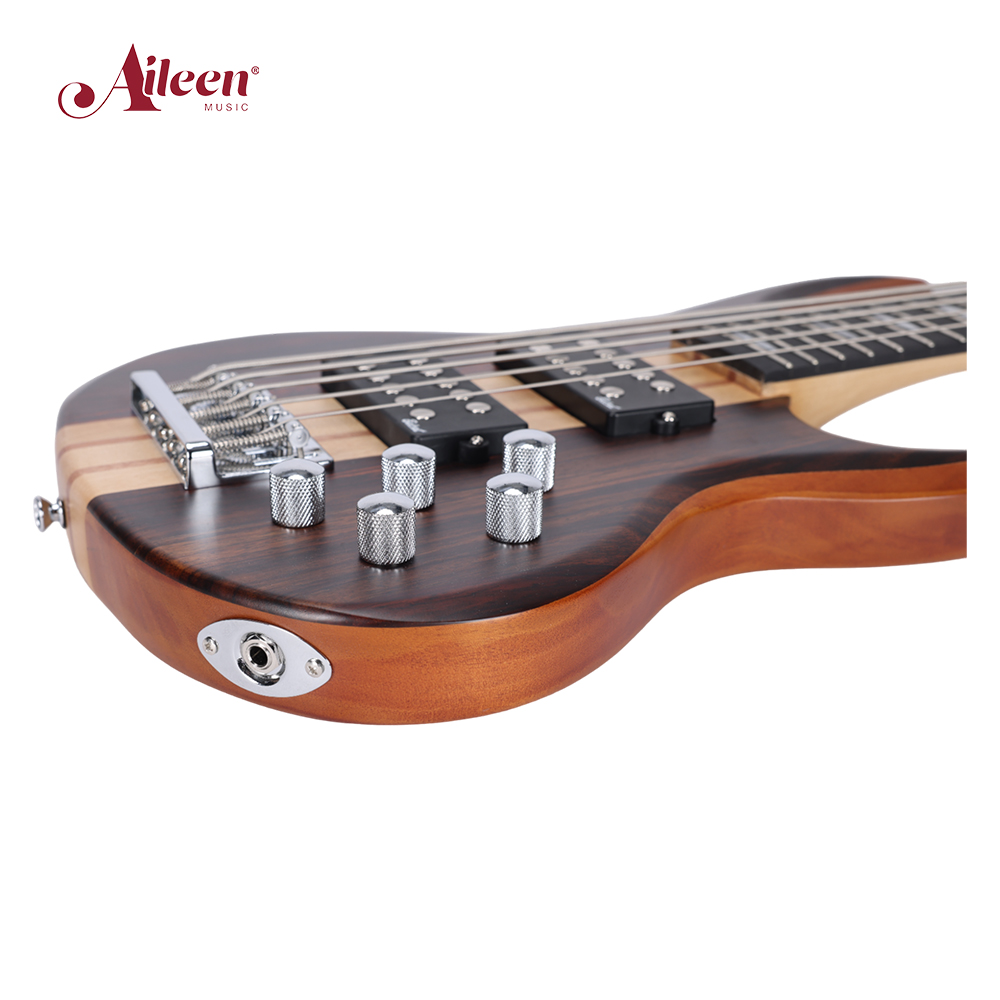 Корпус из орехового дерева Okoume, 5-струнная электрическая бас-гитара, 24 лада, матовая отделка (EBS715-3)