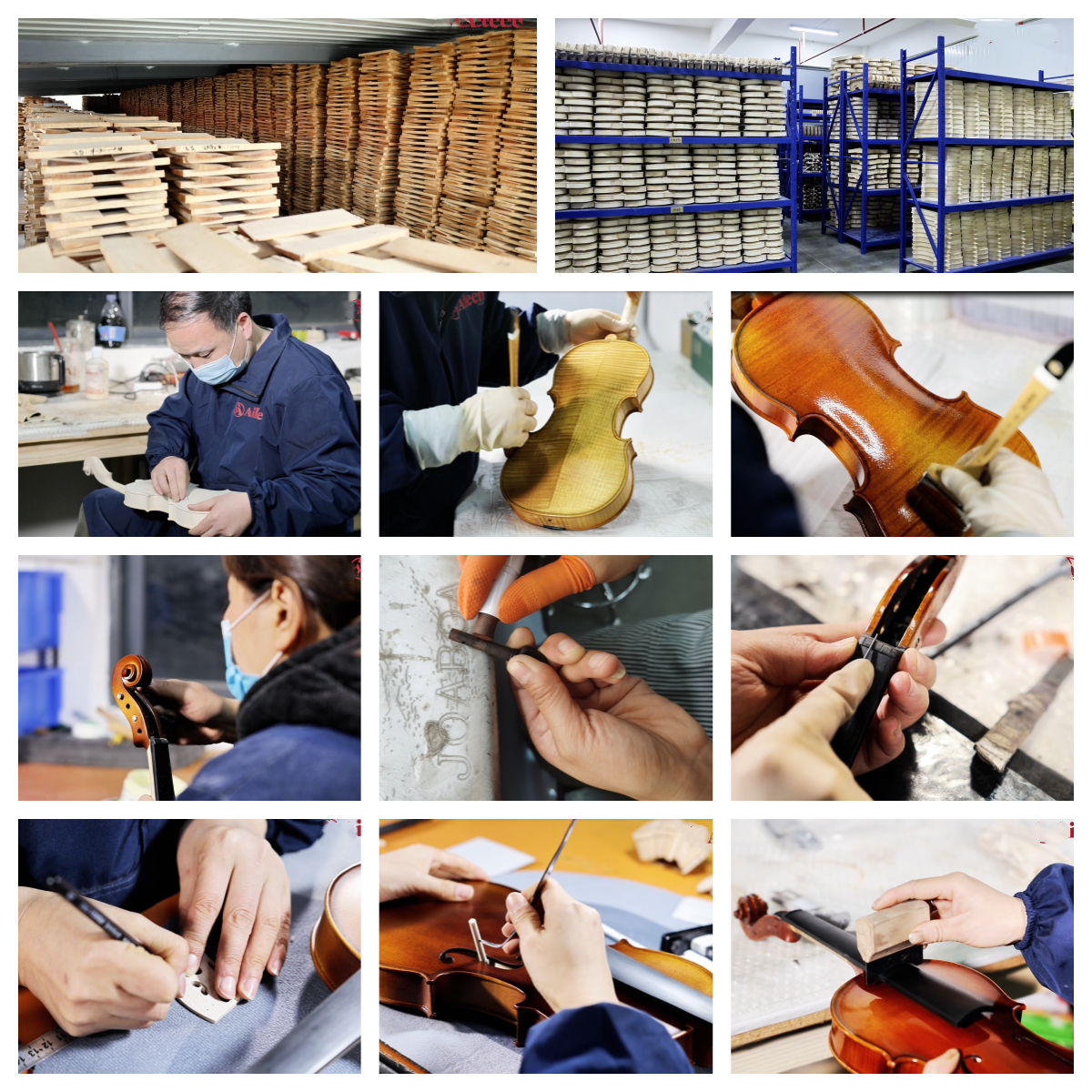 violin production details подробности о производстве скрипки