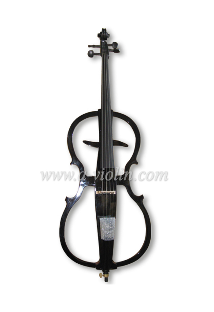 Электрическая виолончель из твердой древесины 4/4 ручной работы (CE008B)