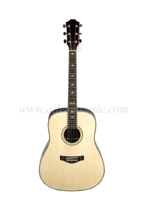 41-дюймовая акустическая гитара для начинающих из еловой фанеры X-образной формы (AFG11)