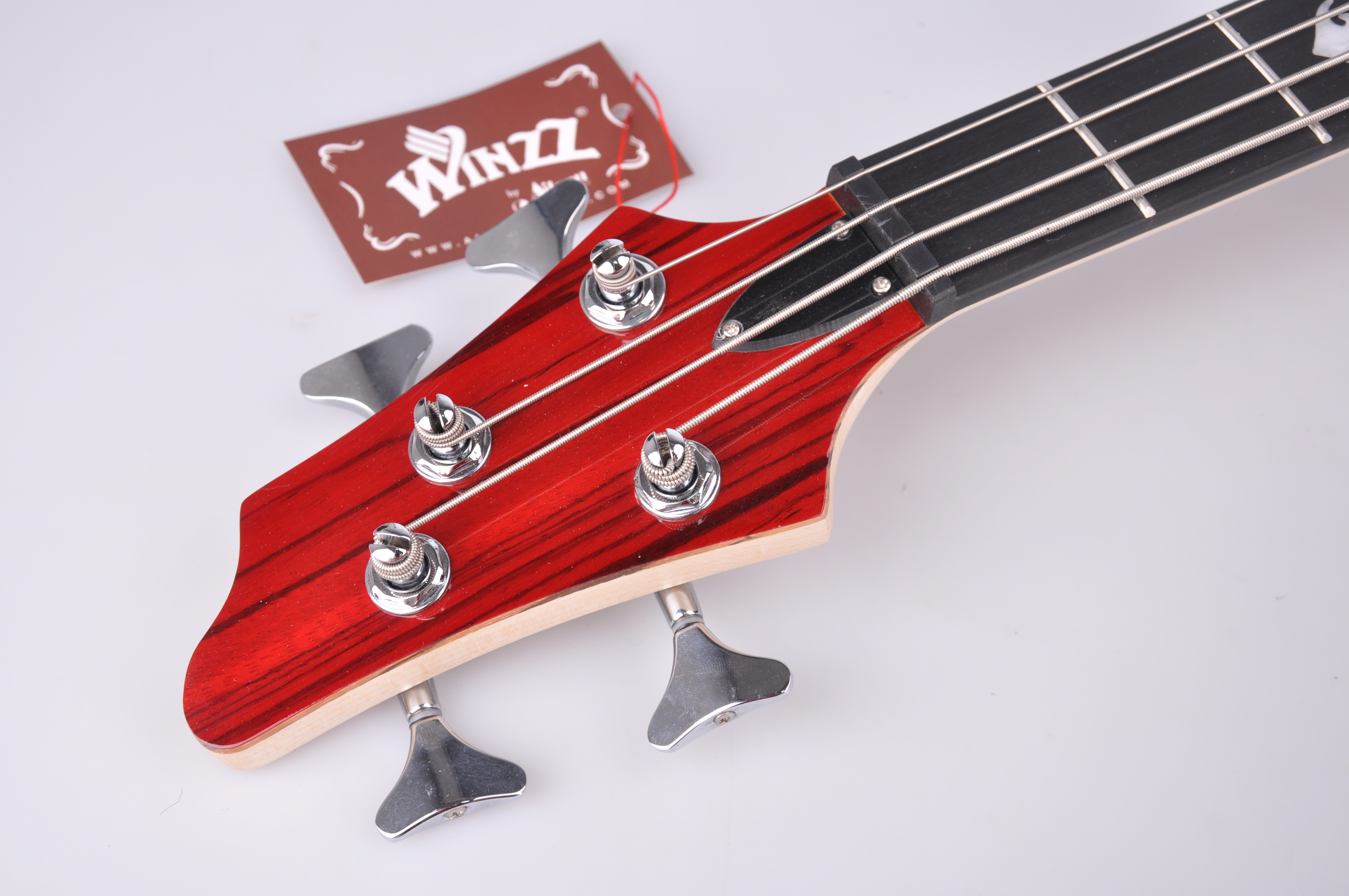 4-струнная электрическая бас-гитара Zebrawood Body (EBS714-2)