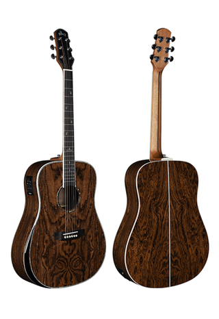 Акустическая гитара Winzz из экзотического материала, 41 дюйм, форма SE-4N D (WAG903E-D)