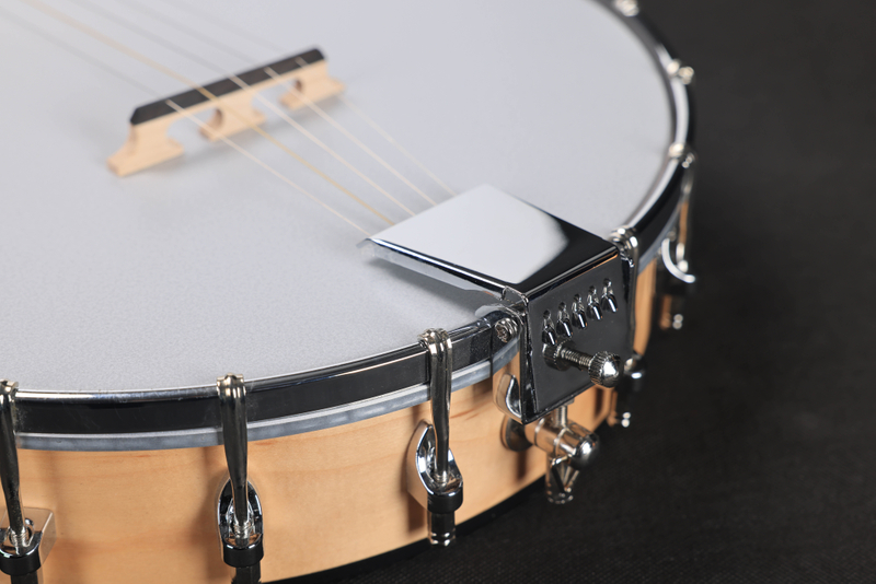 ABO189 Музыкальные инструменты с матовой отделкой и открытой спиной, Remo Head, 5 струн, банджо