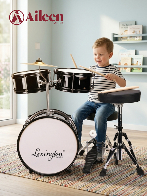 DSET-288 Bass Kids Drum Pedal Набор барабанов для начинающих из 3 предметов для детей