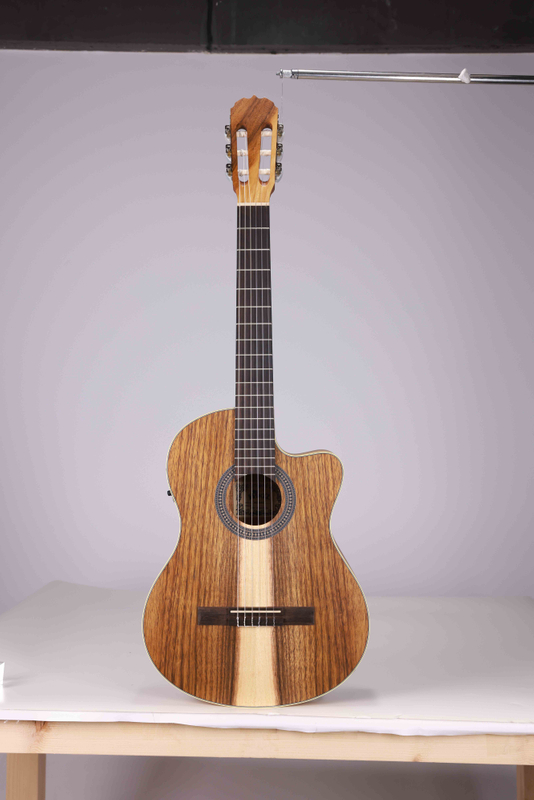 WCG604CE Классическая гитара Winzz Exotic Material, 39 дюймов, сделано в Индонезии