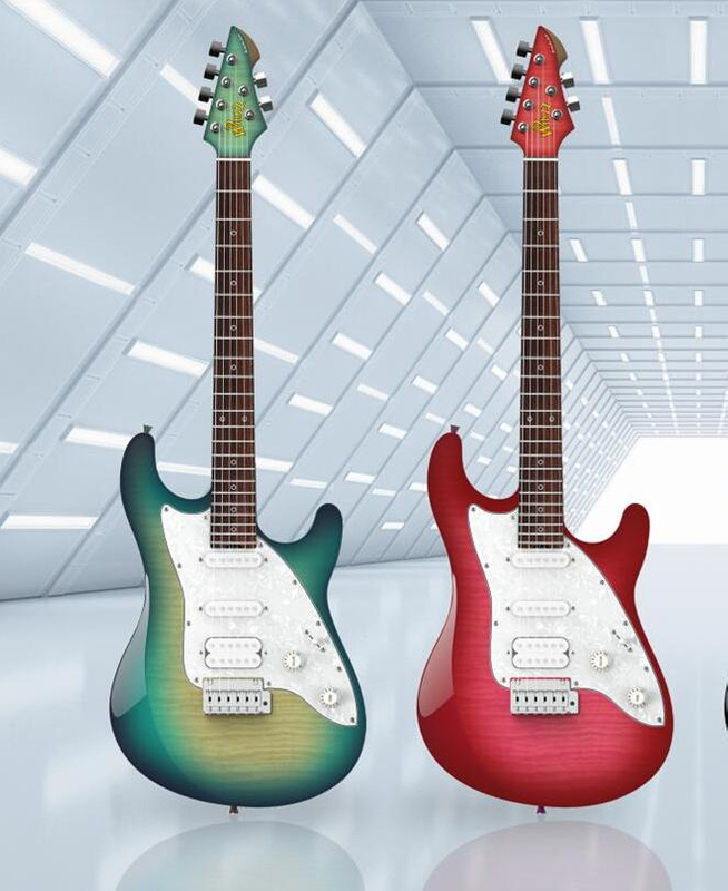 WGS150AF Высококачественный Winzz Design Gravity Series Series S Model Pro Electric Guitar