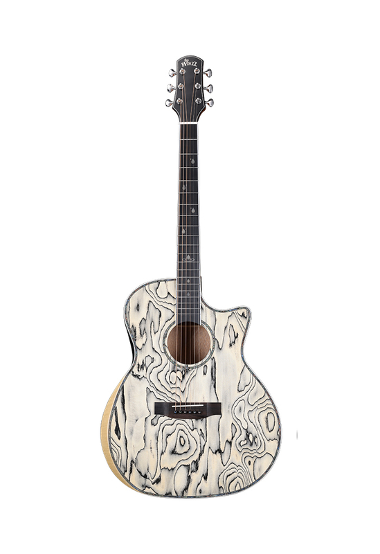 WAG905CE Новый музыкальный инструмент 41 'Экзотическая гитара Winzz Exotic Material Acoustic 