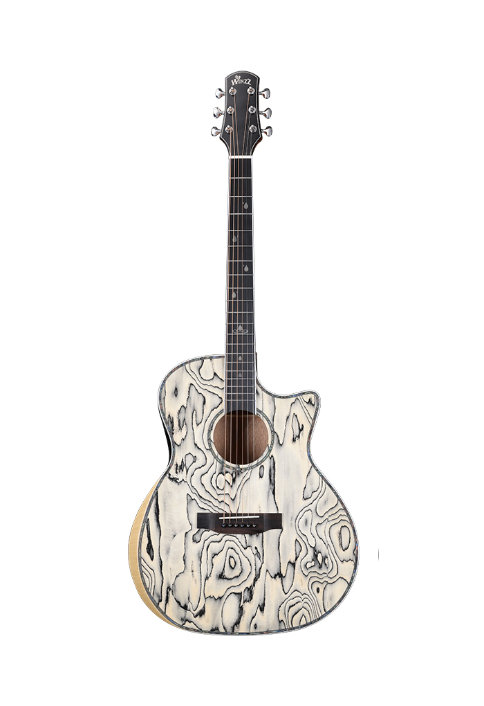WAG905CE Новый музыкальный инструмент 41 'Экзотическая гитара Winzz Exotic Material Acoustic 