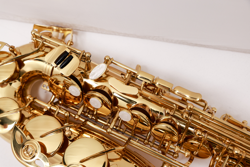 Альт-саксофон ASP-G7010G общего назначения из желтой латуни