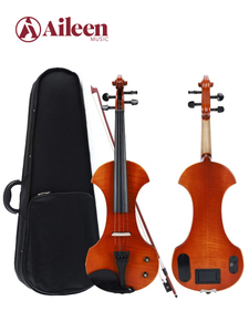 AV-D502 N или SB Color 4/4 Профессиональная электрическая скрипка со студенческой канифолью, мостиком и наушниками