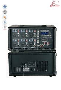 Pro Audio XLR Сбалансированный Treble Bass EQ Mobile Power PA 6-канальный усилитель (APM-0630U)