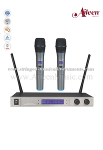 (AL-2300UML) Инструмент Двойной приемник UHF Беспроводной микрофон FM-микрофон