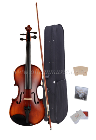 Выбранный костюм для скрипки продвинутого уровня из массива дерева (VG107)