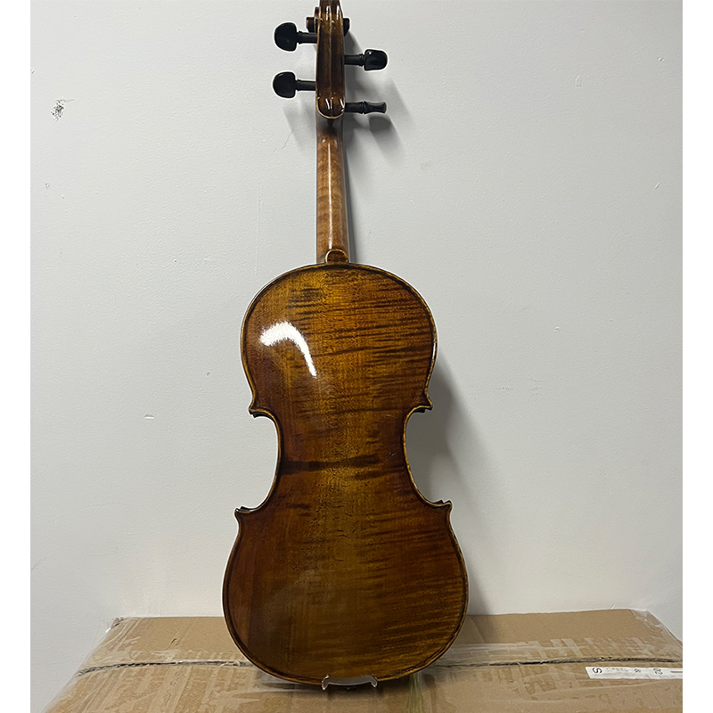 Детали из черного дерева по отличной цене, усовершенствованная скрипка ручной работы (VH200S)