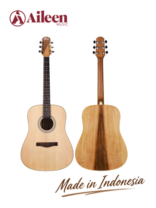 WAG1601 Winzz Exotic Material 41-дюймовая акустическая гитара, сделано в Индонезии