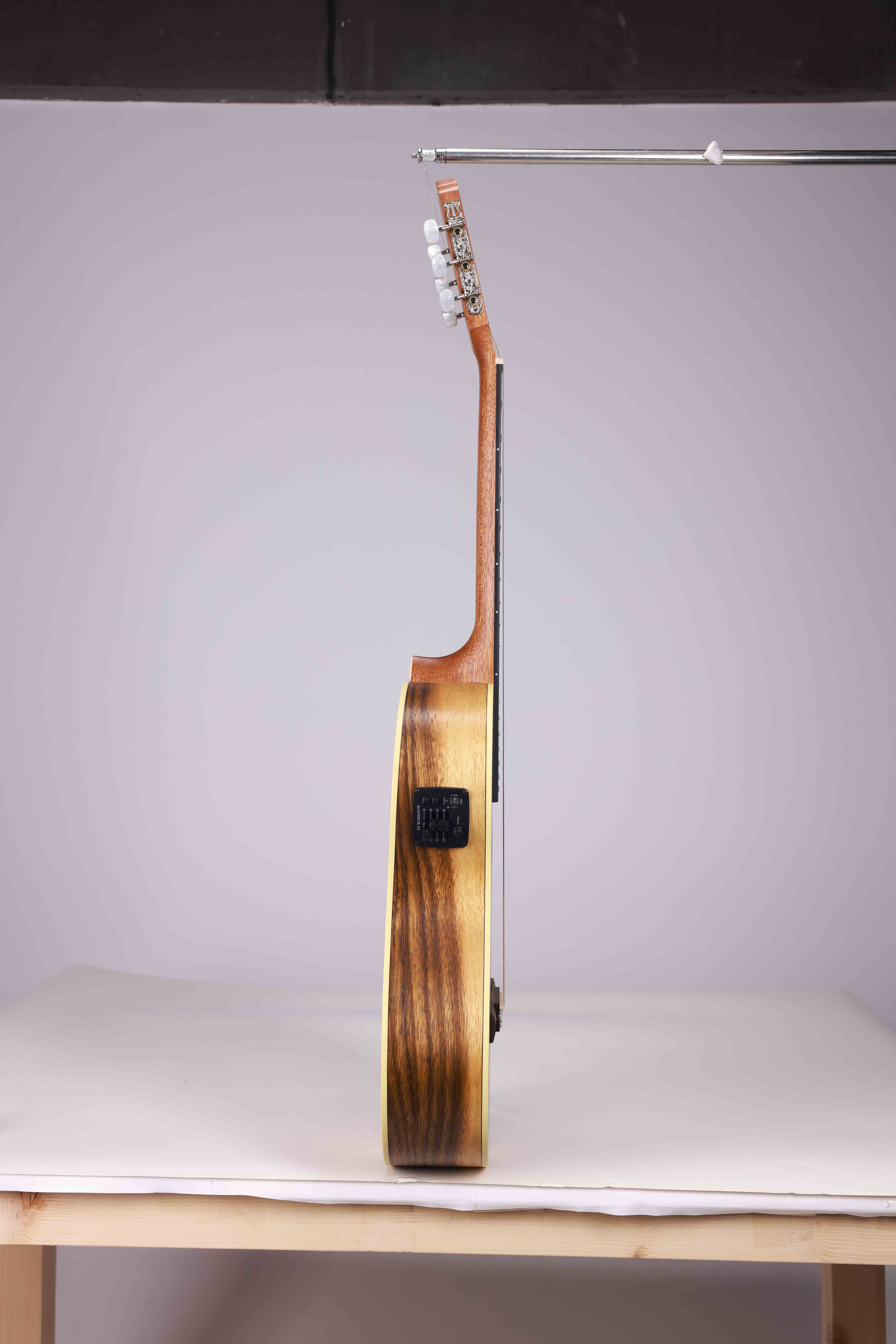 WCG604CE Классическая гитара Winzz Exotic Material, 39 дюймов, сделано в Индонезии
