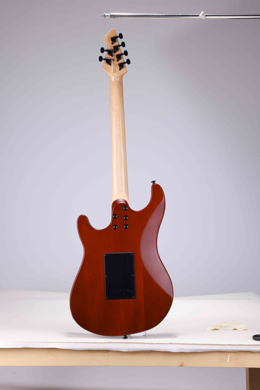 WGS EX80-AA Winzz Exotic Collection Электрогитара Agatis Body Amara Venee Top, сделано в Индонезии
