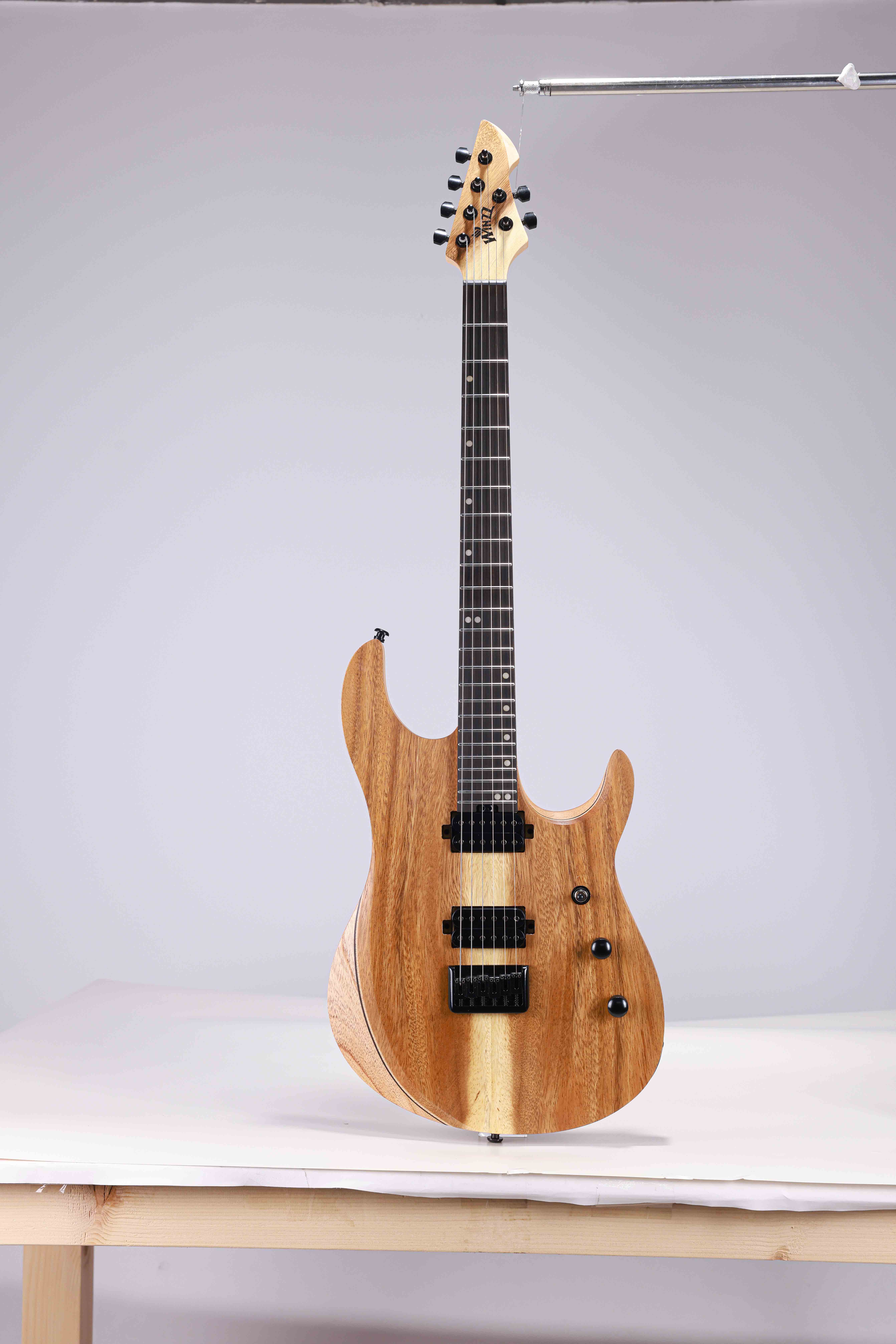 WOS EX80-MK Mindi Body Koa (толщина: 6 мм), лучшая электрогитара, сделано в Индонезии