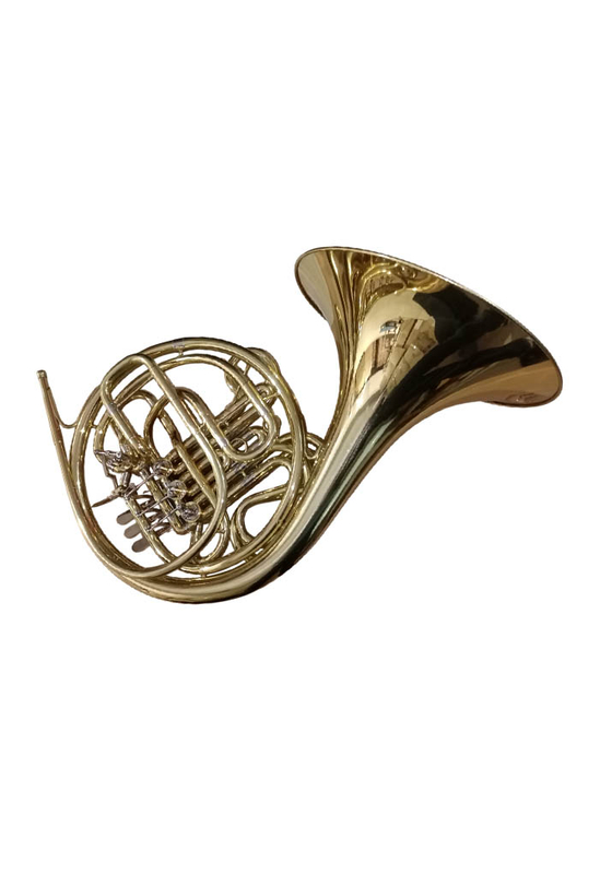 FH-M6430G среднего класса Желтое латунное тело F/BB 4-Keys Double French Horn