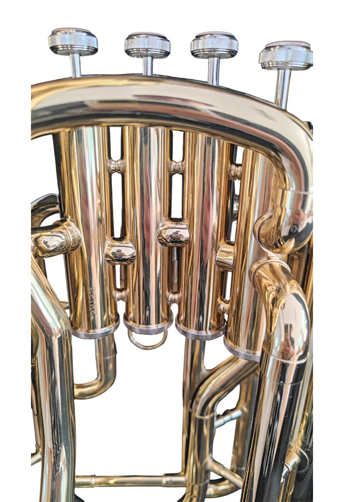 EU-G4430G General Grade Yellow Brass Body 4 Pistons Euphonium