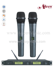 Профессиональный двойной приемник FM UHF беспроводной микрофон MIC (AL-327UM)