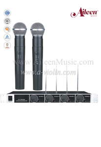 Музыкальные инструменты Ручной FM-микрофон VHF беспроводной микрофон (AL-9090VM)