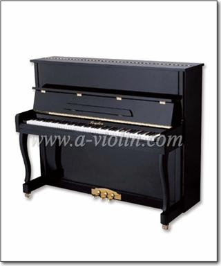 Обученная в черном цвете модель 88 клавиш в вертикальном положении / акустическое / бесшумное фортепиано (AUP-120)