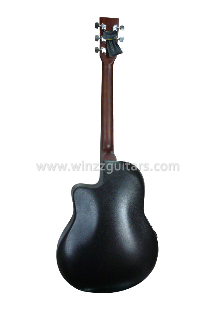 41-дюймовая пластиковая гитара Western Ovation с вырезом и эквалайзером (AFO229CE)