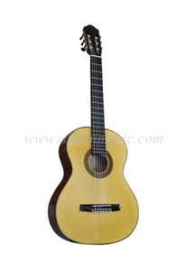 Класс ААА 39-дюймовая плоская задняя левая классическая гитара (ACH140)