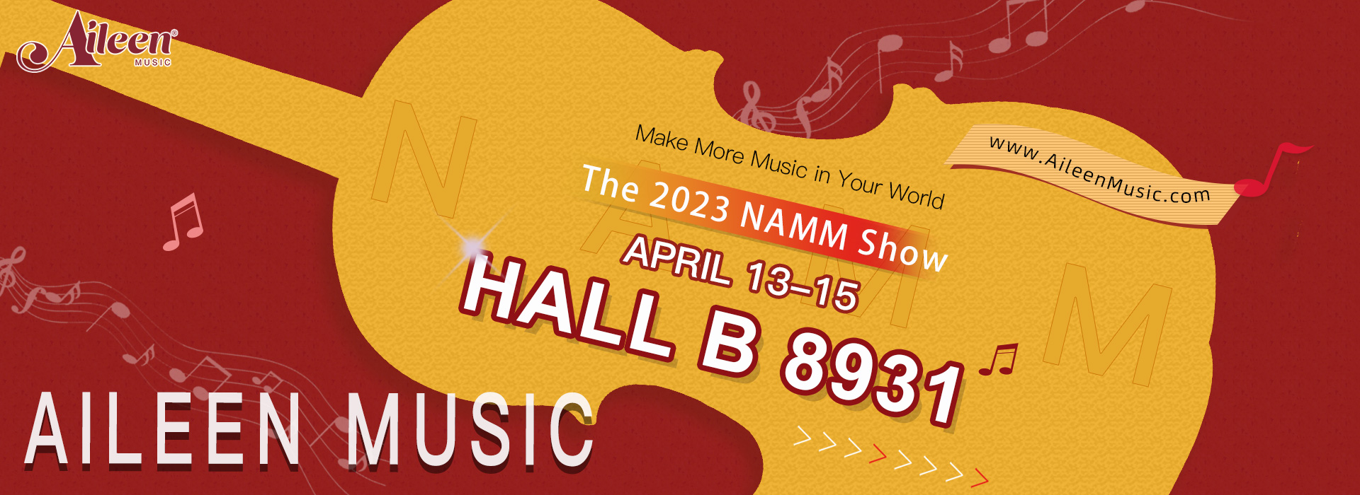 Баннер НАММ 2023 года