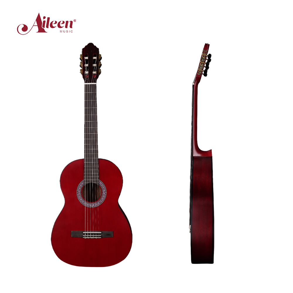 Качественная классическая гитара студенческого размера 39 дюймов, произведенная в Китае (AC160).