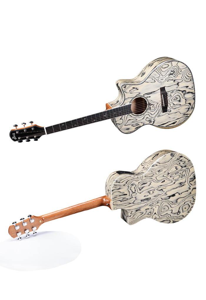 WAG905CE Новый музыкальный инструмент 41 'Экзотическая гитара Winzz Exotic Material Acoustic 