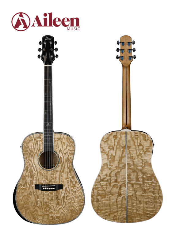 Фабрика Winzz D форма 41-дюймовая акустическая гитара глянцевая (WAG904E-D)