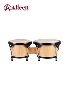 BOG102 Перкуссионный коровий бонго общего класса, 7,5 дюйма + 8,5 дюйма, березовое бонго