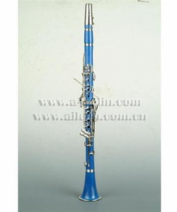 ABS светло-синий 17 клавиш Bb Key красочный кларнет (CL3071-синий)