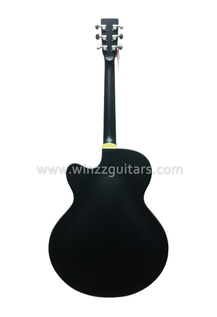 Резиновый добро гитара с ламинированной древесиной и круглым вырезом (RGS93E)