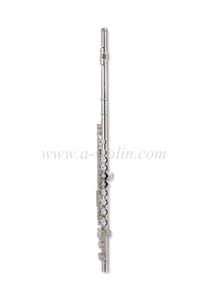 Изготовленная на заказ профессиональная флейта из мельхиора с футляром (FL-G416NE)