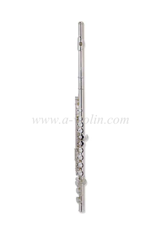Изготовленная на заказ профессиональная флейта из мельхиора с футляром (FL-G416NE)