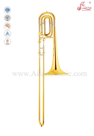 Бас-тромбон F/Bb с золотым лаком и корпусом из АБС-пластика (TB9201G)