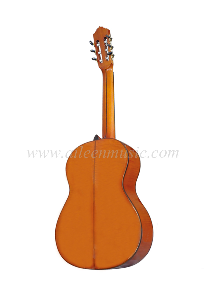 Классическая гитара для левой руки с плоской задней панелью класса AAA 39 дюймов (ACH140)