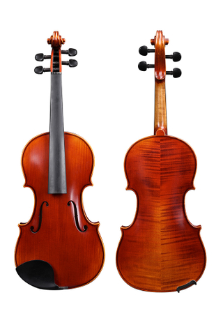 Детали из черного дерева по отличной цене, усовершенствованная скрипка ручной работы (VH200S)