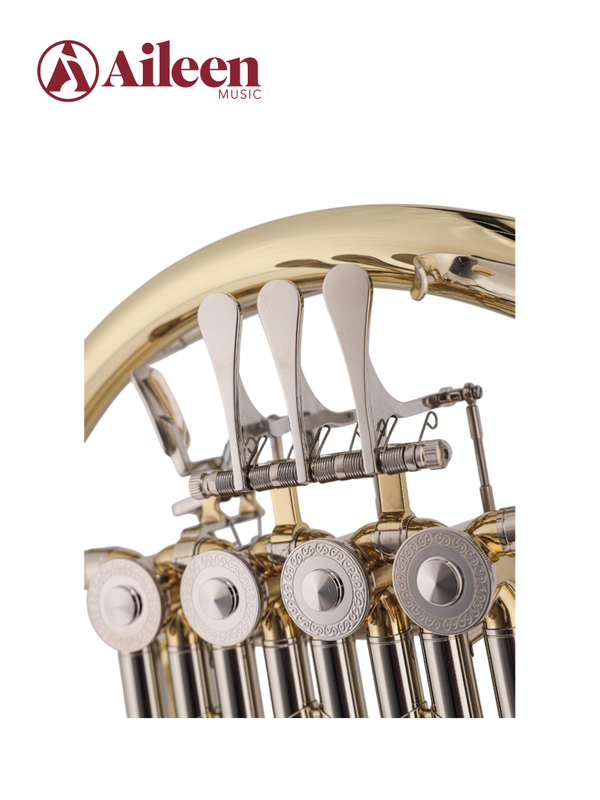 FH-M100G Новая профессиональная одинарная валторна с 4 клавишами и раздельным колокольчиком