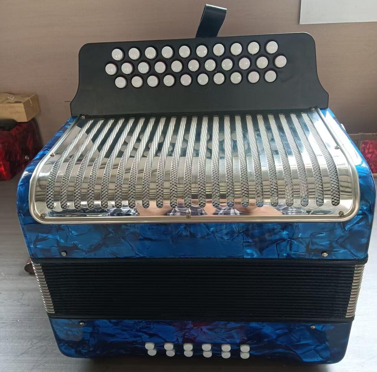 B3112SB из нержавеющей стали решетка 31 кнопка 12 басовая кнопка аккордеон профессионал