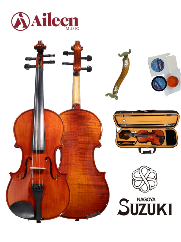 SV-15AL Струнные музыкальные инструменты Suzuki Violin Студенческая скрипка