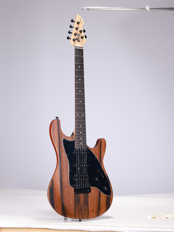 WGS EX80-AA Winzz Exotic Collection Электрогитара Agatis Body Amara Venee Top, сделано в Индонезии