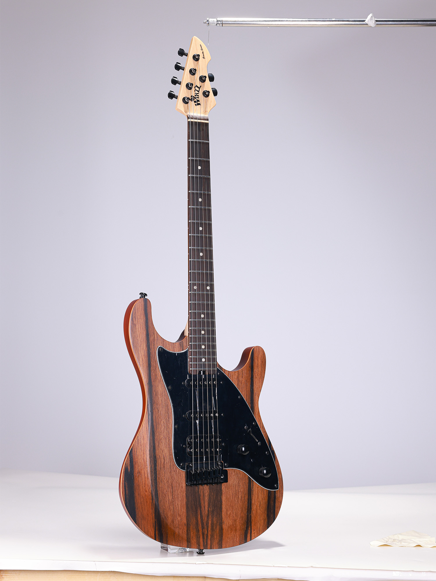 WGS EX80-AA Winzz Exotic Collection Электрогитара Agatis Body Amara Venee Top, сделано в Индонезии