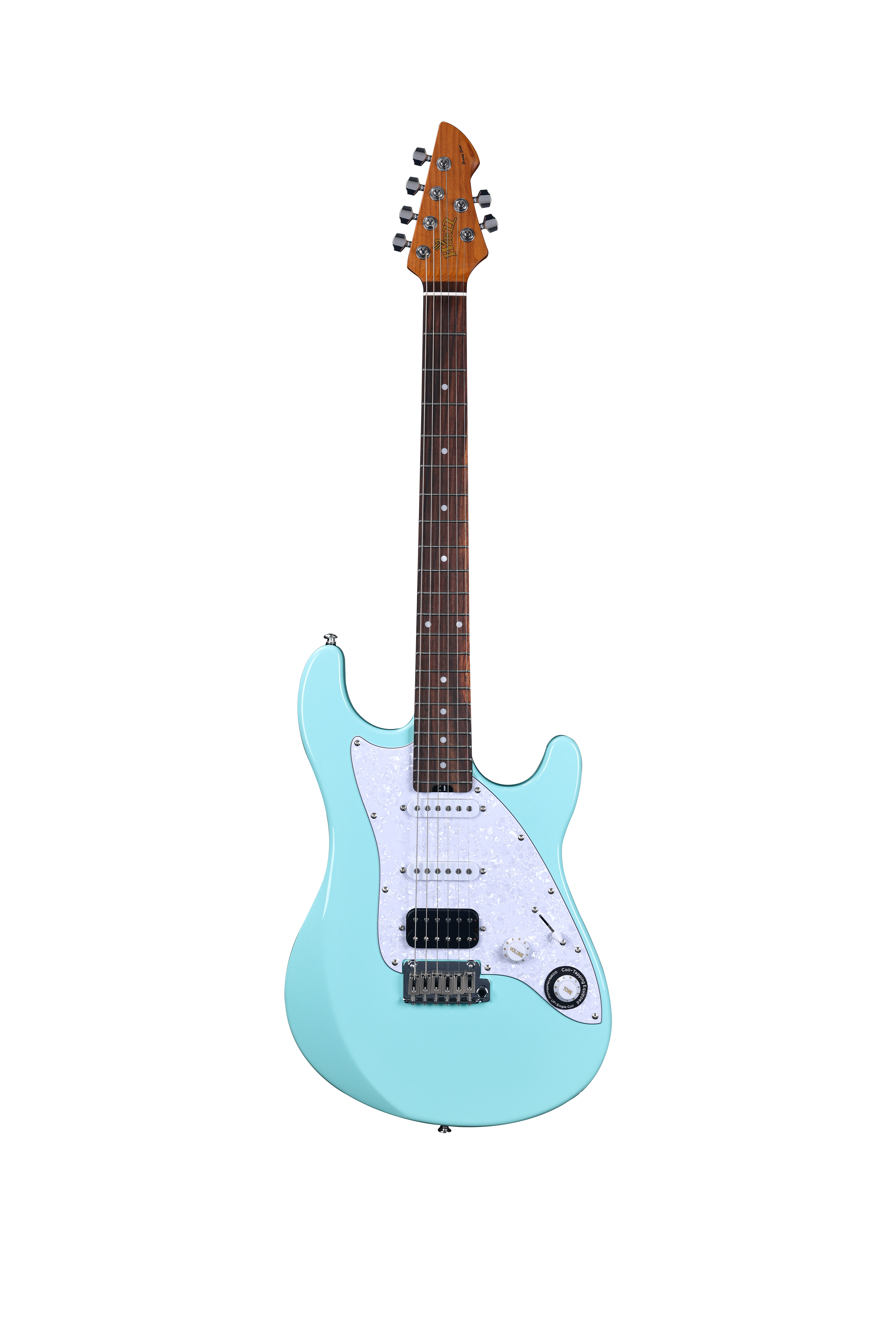 Winzz Gravity S Alder Body 4+2 Tuners String Instruments Professional Electric Guitar